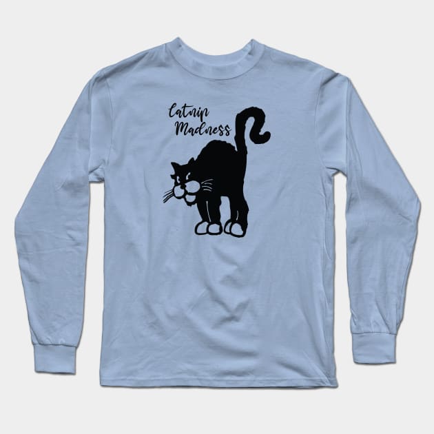 Catnip Madness Long Sleeve T-Shirt by ulunkz